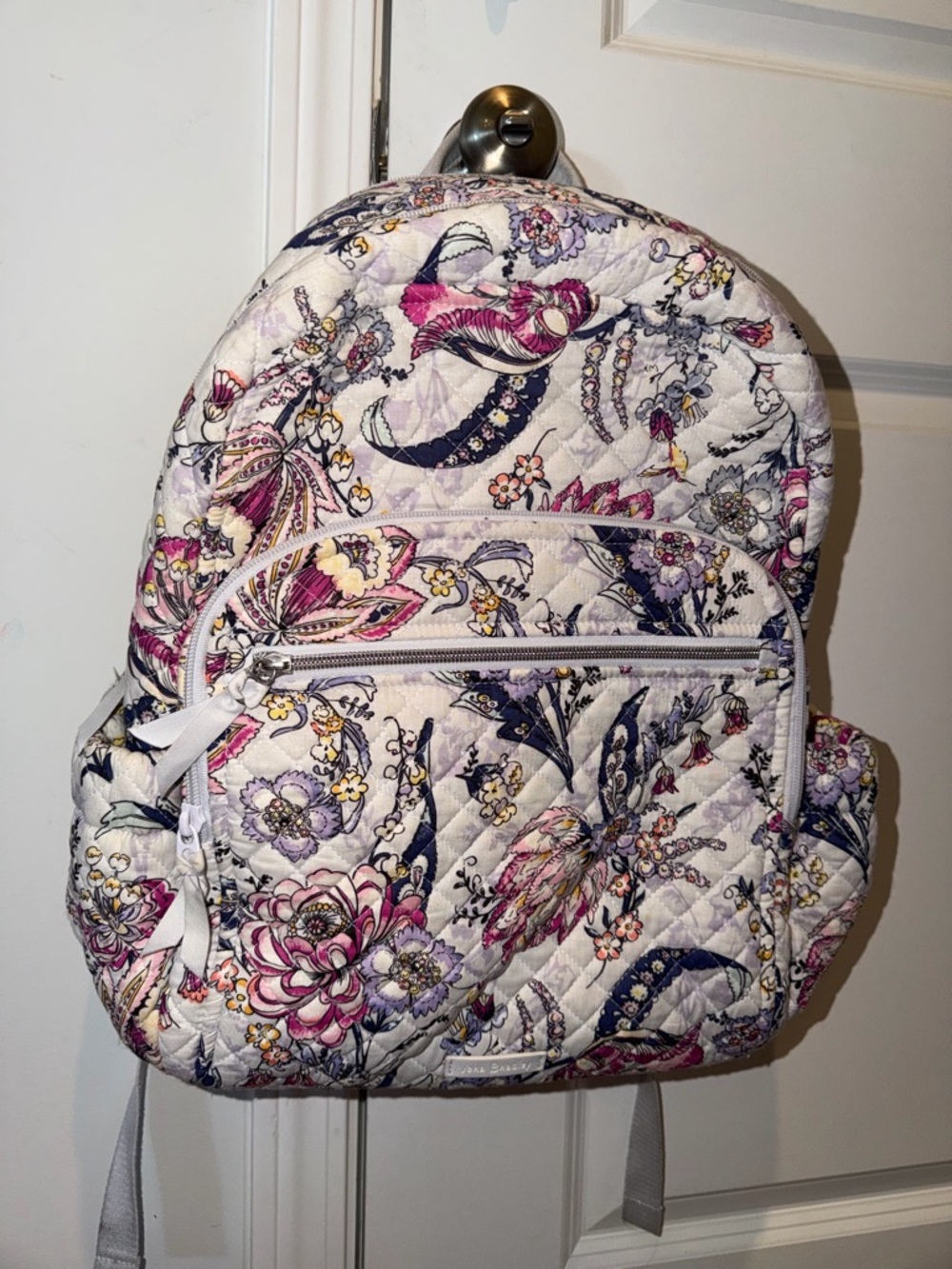 Vera Bradley Hummingbird Park Quilted Backpack